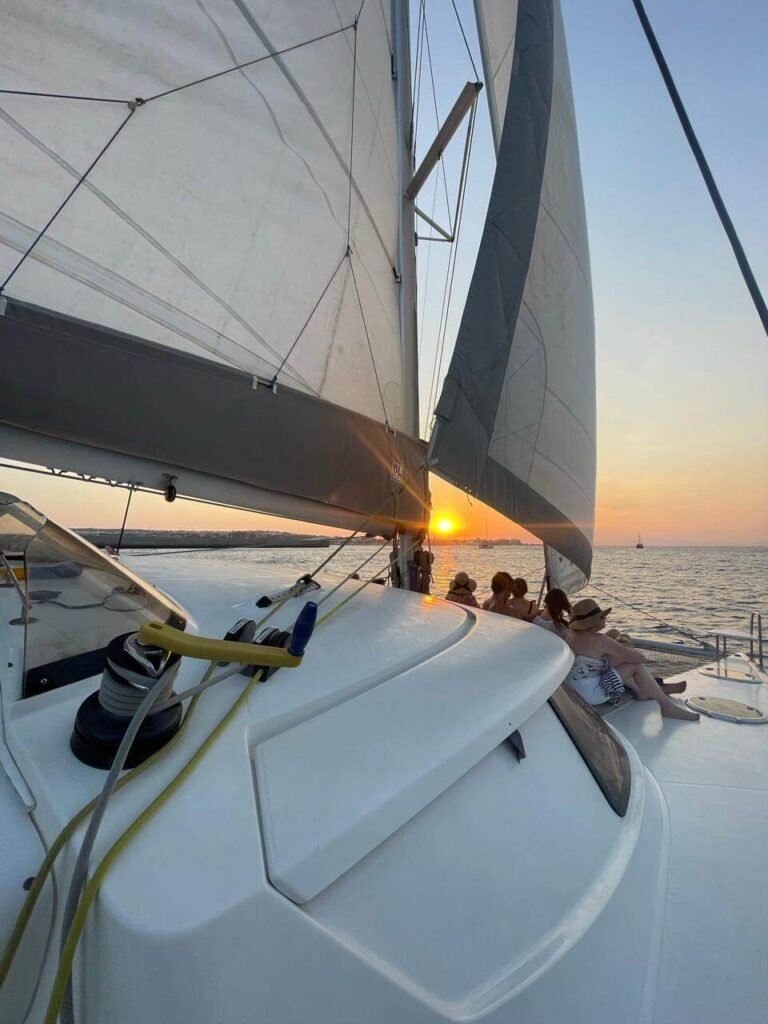 Private Sunset Sailing Catamaran Cruise – with dinner and drinks