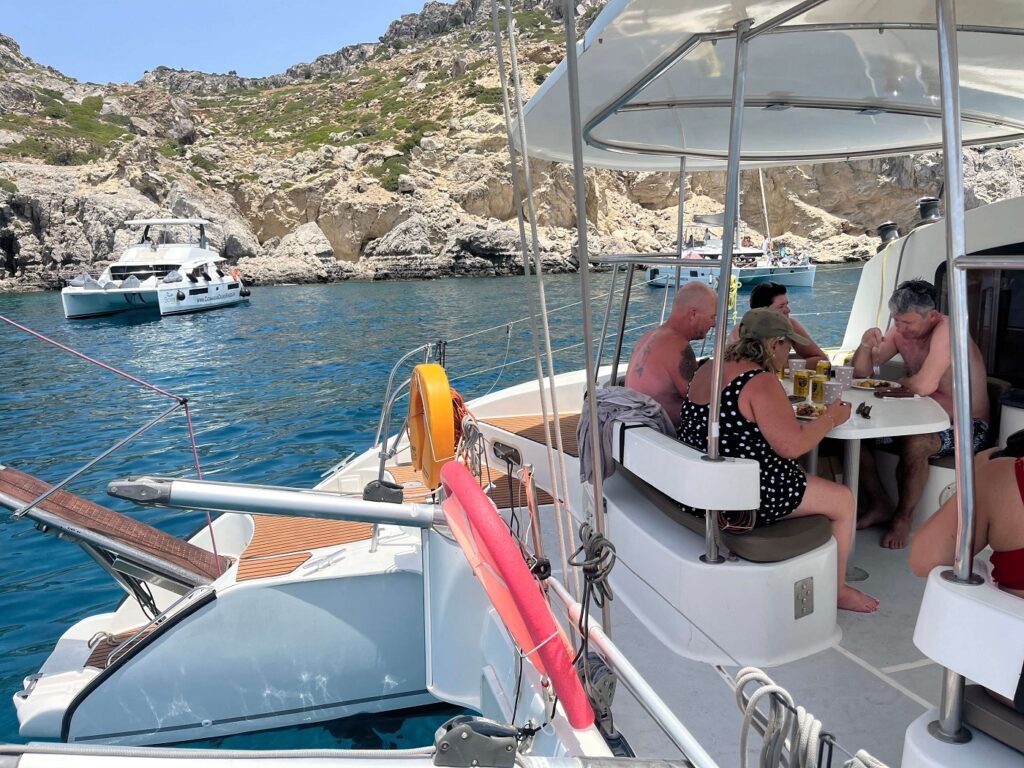 Per Person Full Day Catamaran Day Cruise - with lunch and drinks